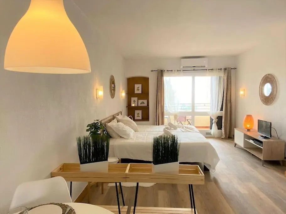 Studio With Great Sea View, Near The Beach, With Ac And Pools Albufeira